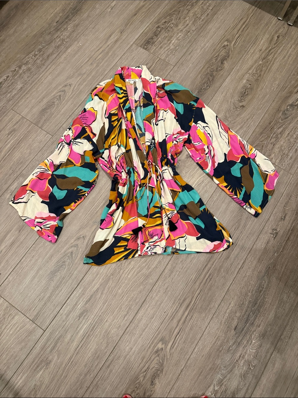 Billabong Tropical Drawstring Kimono